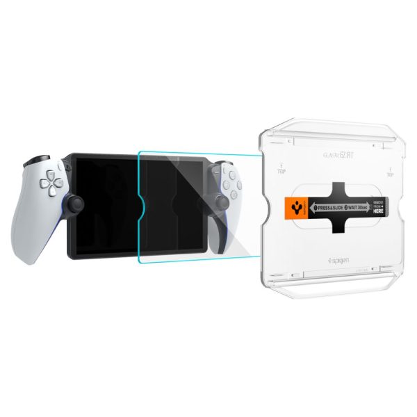 SPIGEN GLAS.TR EZ FIT SONY PLAYSTATION PORTAL CLEAR (AGL07183) - Image 4